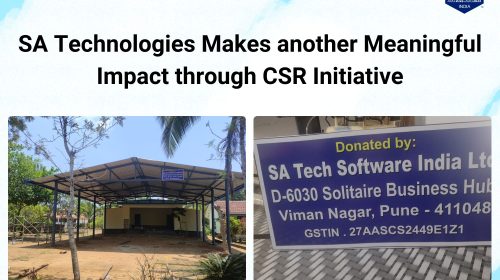 SA Technologies Makes another Meaningful Impact through CSR Initiative